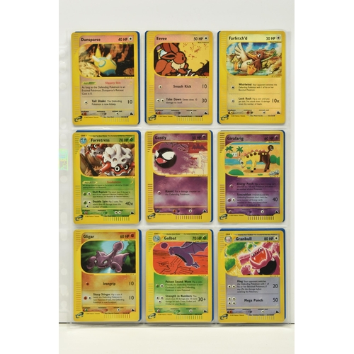 485 - POKEMON COMPLETE SKYRIDGE MASTER SET, all cards are present, including all the secret rare cards and... 