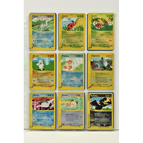 485 - POKEMON COMPLETE SKYRIDGE MASTER SET, all cards are present, including all the secret rare cards and... 