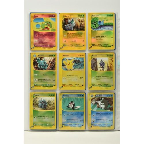 485 - POKEMON COMPLETE SKYRIDGE MASTER SET, all cards are present, including all the secret rare cards and... 