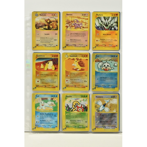 485 - POKEMON COMPLETE SKYRIDGE MASTER SET, all cards are present, including all the secret rare cards and... 