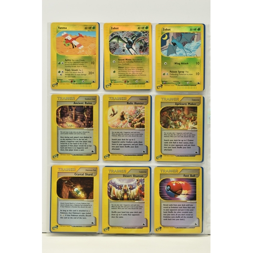 485 - POKEMON COMPLETE SKYRIDGE MASTER SET, all cards are present, including all the secret rare cards and... 