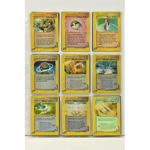 485 - POKEMON COMPLETE SKYRIDGE MASTER SET, all cards are present, including all the secret rare cards and... 