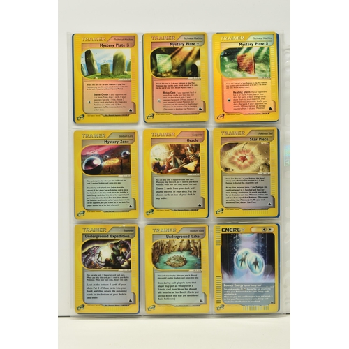 485 - POKEMON COMPLETE SKYRIDGE MASTER SET, all cards are present, including all the secret rare cards and... 