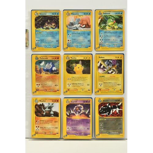 485 - POKEMON COMPLETE SKYRIDGE MASTER SET, all cards are present, including all the secret rare cards and... 