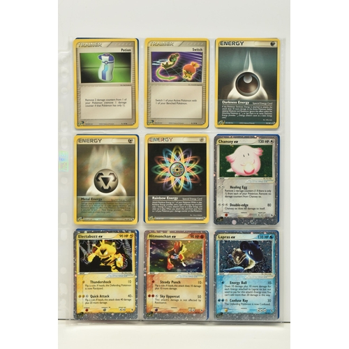 486 - POKEMON COMPLETE EX RUBY & SAPPHIRE MASTER SET, all cards are present, including all the reverse hol... 