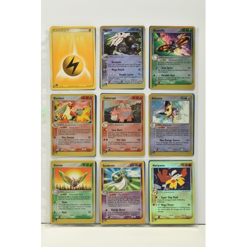 486 - POKEMON COMPLETE EX RUBY & SAPPHIRE MASTER SET, all cards are present, including all the reverse hol... 