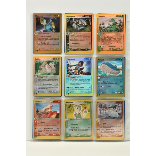 486 - POKEMON COMPLETE EX RUBY & SAPPHIRE MASTER SET, all cards are present, including all the reverse hol... 