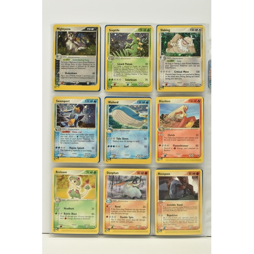 486 - POKEMON COMPLETE EX RUBY & SAPPHIRE MASTER SET, all cards are present, including all the reverse hol... 