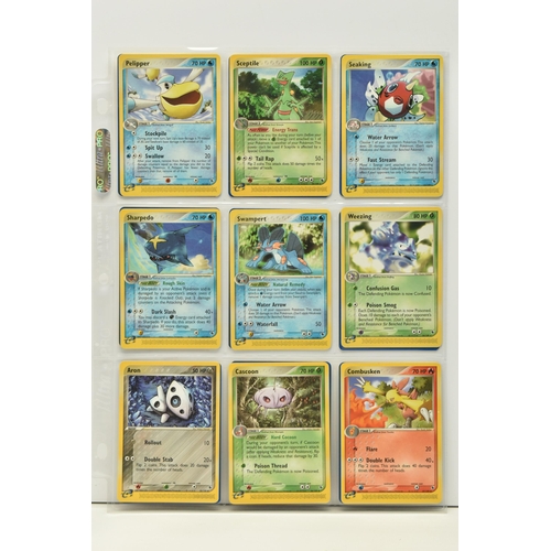 486 - POKEMON COMPLETE EX RUBY & SAPPHIRE MASTER SET, all cards are present, including all the reverse hol... 