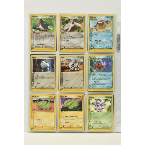 486 - POKEMON COMPLETE EX RUBY & SAPPHIRE MASTER SET, all cards are present, including all the reverse hol... 