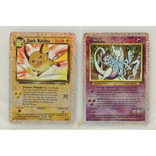 487 - POKEMON BOXTOPPERS, all box topper cards for the Legendary Collection and E-Reader sets, E-reader bo... 