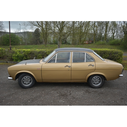 1000 - A 1971 FORD ESCORT MK I 1300XL FOUR DOOR SALOON, first registered 16/03/1971 with registration plate... 