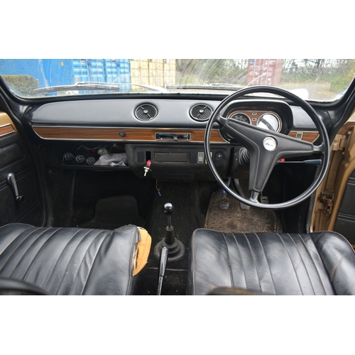 1000 - A 1971 FORD ESCORT MK I 1300XL FOUR DOOR SALOON, first registered 16/03/1971 with registration plate... 