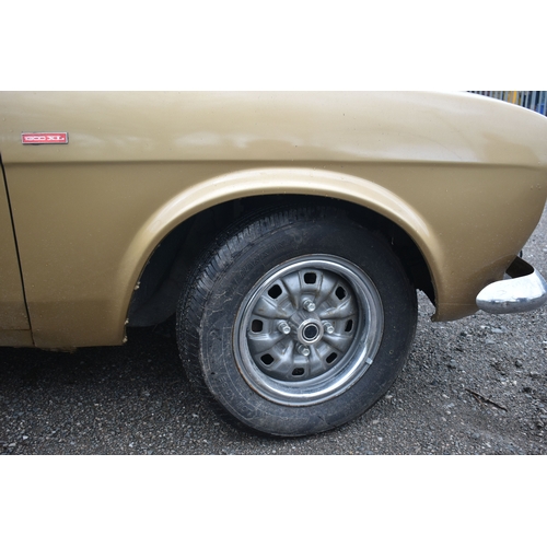 1000 - A 1971 FORD ESCORT MK I 1300XL FOUR DOOR SALOON, first registered 16/03/1971 with registration plate... 