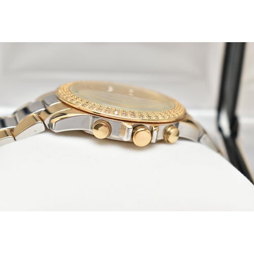 53 - FOUR WRISTWATCHES, the first a gents gold plated 'Rotary' quartz movement wrist watch PO 000329, tog... 