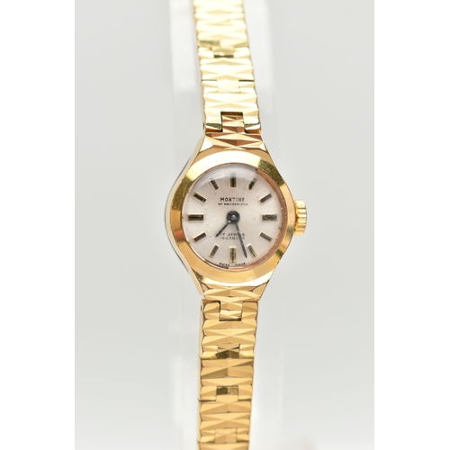 63 - FOUR LADIES WRISTWATCHES, the first a hand wound movement, round dial signed 'Longines' baton marker... 