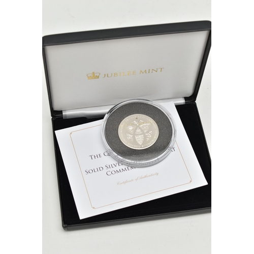 206 - A CASED 'THE QUEEN ELIZABETH II BIRTHDAY SOLILD SILVER PROOF PIEDFORT COMMEMORATIVE', hallmarked sil... 