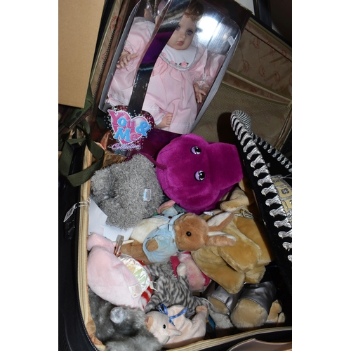 471 - ONE CASE OF STUFFED TOYS FROM VARIOUS MANUFACTURERS, including Ty Beanie Babies such as 'Beanie, Swi... 