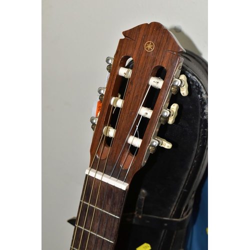 594 - TWO ACOUSTIC GUITARS WITH CASES, comprising a Spanish BM 'Concert Grande' with a soft blue case and ... 