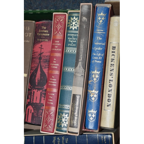 498 - THE FOLIO SOCIETY, Twenty-four miscellaneous titles comprising Tannahill; Reay, The Fine Art of Food... 