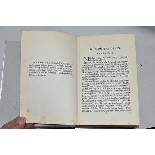 608 - MITFORD, NANCY, 'WIGS ON THE GREEN', published Thornton Butterworth Ltd, first edition 1935, lacks d... 