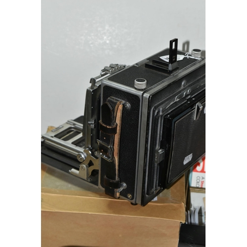 646 - AN MPP MICRO TECHNICAL 5X4 INCH FILM CAMERA, together with a Schneider- Kreuznach Xenar 180mm f4.5 l... 