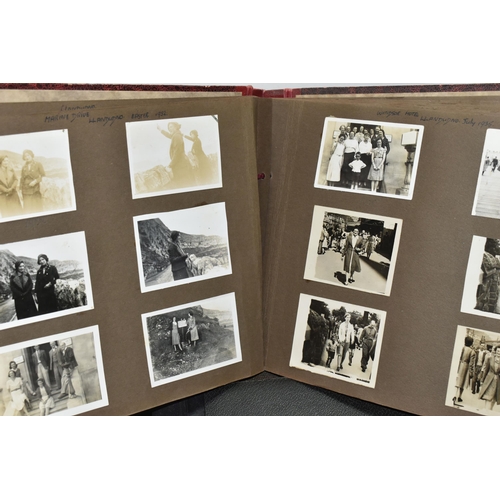 649 - ONE BOX OF EPHEMERA containing albums of early 20th century postcards from Europe and the UK, scrapb... 