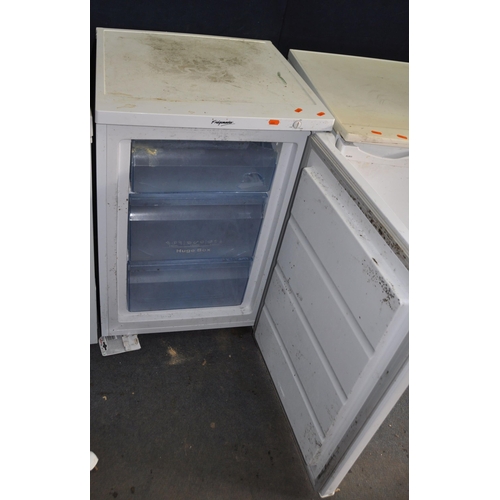 1066 - A FRIDGEMASTER MUZ5582 UNDER COUNTER FREEZER width 55cm depth 57cm height 84cm (PAT pass and working... 