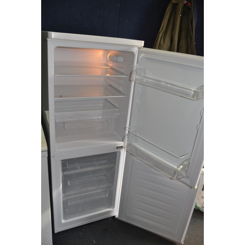 1068 - A FRIDGEMASTER MC55196 FRIDGE FREEZER width 54cm depth 54cm height 142cm (PAT pass and working at 5 ... 