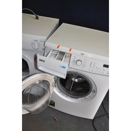 1071 - A ZANUSSI LINDO 100 WASHING MACHINE width 60cm depth 55cm height 85cm (PAT pass, spin cycle run but ... 