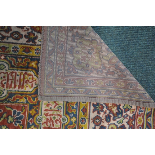 1333 - TWO 20TH CENTURY SYNTHETIC SILK RUGS, of two colours and intricate designs, 182cm x 145cm (condition... 