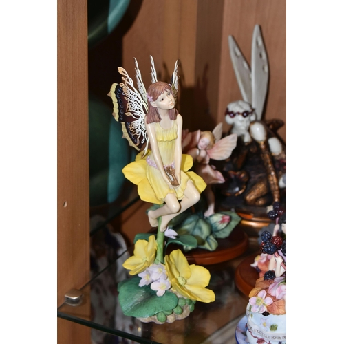 357 - A COLLECTION OF WEST GERMAN GOEBEL FIGURES AND FLOWER FAIRY ORNAMENTS, comprising a small plaque Hum... 