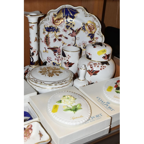 368 - A LARGE QUANTITY OF COALPORT 'HONG KONG' PATTERN GIFTWARE, comprising nineteen pieces of Coalport 'H... 