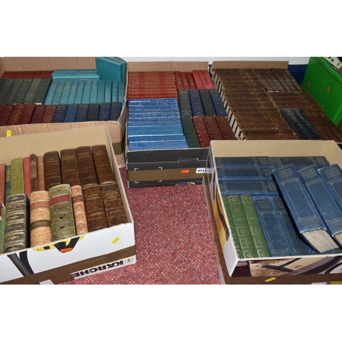 474 - FIVE BOXES OF BOOKS containing approximately 135 miscellaneous titles in hardback format, mostly on ... 