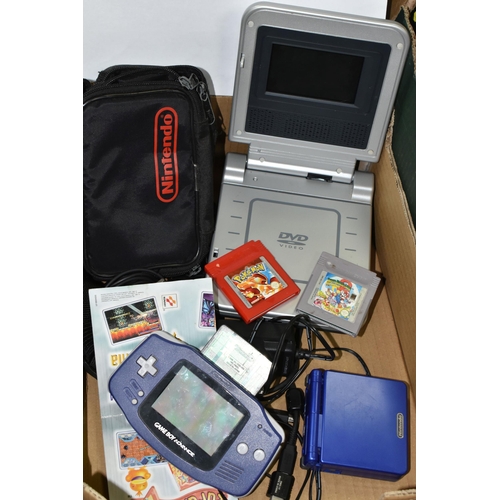 531 - NINTENDO GAMEBOY ADVANCE, NINTENDO GAMEBOY ADVANCE SP AND GAMES, includes Super Mario Advance, Pokém... 