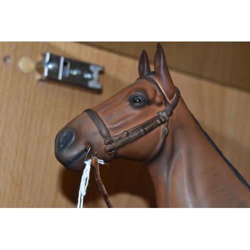 393 - A BESWICK ARKLE FIGURE, Beswick Connoisseur model of Arkle with Pat Taaffe up, from the Connoisseur ... 