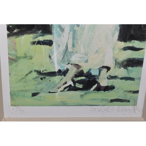 562 - FOUR PRINTS BY JOHN WATERHOUSE AND SHERREE VALENTINE DAINES, comprising 'A Day Out Walking' by John ... 