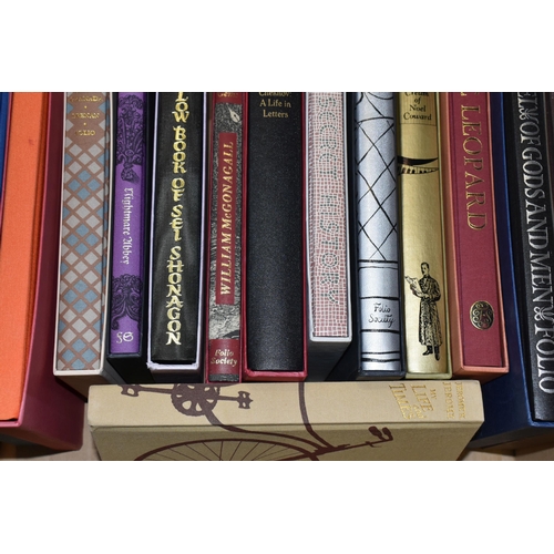 389 - FOURTEEN FOLIO SOCIETY BOOKS, comprising Frederick Raphael 'Of Gods And Men', 'Cyrano De Bergerac's ... 