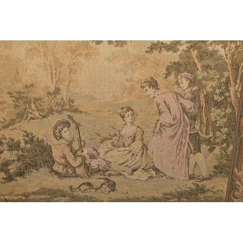 804 - 19th / 20th CENTURY NEEDLEWORK PICTURES, comprising a Chinese embroidered silk panel depicting a mal... 