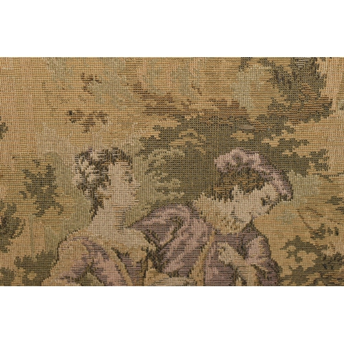 804 - 19th / 20th CENTURY NEEDLEWORK PICTURES, comprising a Chinese embroidered silk panel depicting a mal... 