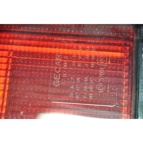 1083 - THREE BOXES CONTAINING VAN TAILLIGHTS AND WING MIRRORS including Renault Traffic taillight lenses an... 