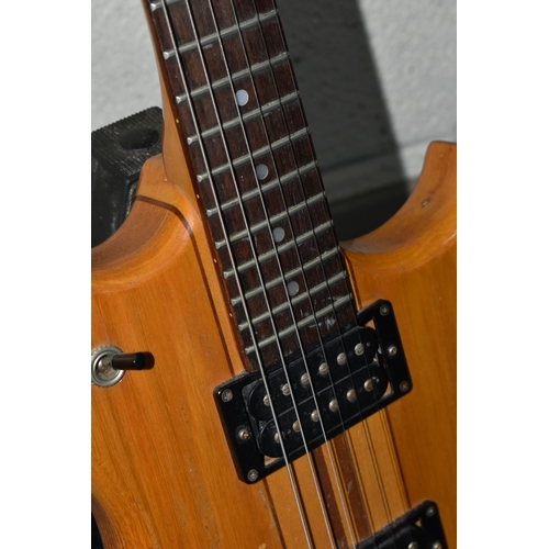 364 - A WESTONE THUNDER 1 ELECTRIC GUITAR, ash body, maple neck, natural wood finish, serial number stampe... 