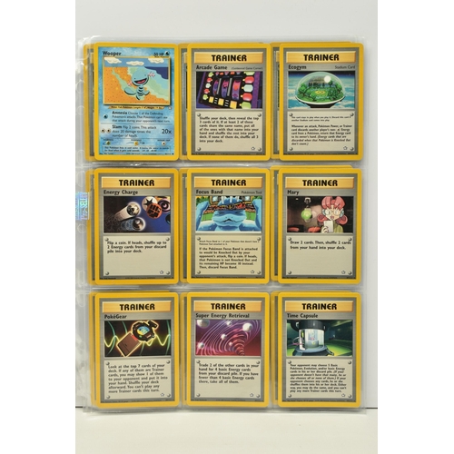 439 - COMPLETE POKEMON NEO GENESIS SET, condition ranges from lightly played to excellent