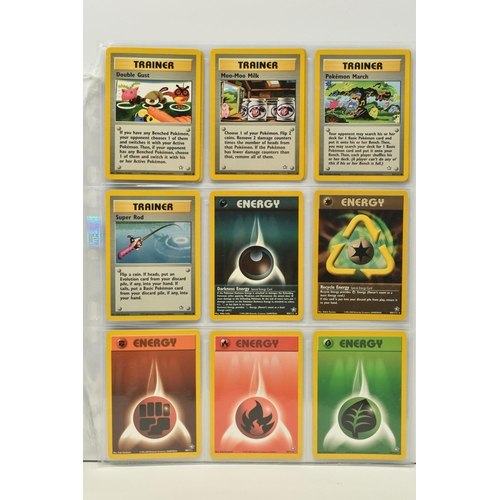 439 - COMPLETE POKEMON NEO GENESIS SET, condition ranges from lightly played to excellent