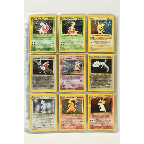 439 - COMPLETE POKEMON NEO GENESIS SET, condition ranges from lightly played to excellent