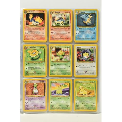 439 - COMPLETE POKEMON NEO GENESIS SET, condition ranges from lightly played to excellent