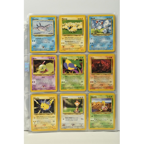 439 - COMPLETE POKEMON NEO GENESIS SET, condition ranges from lightly played to excellent