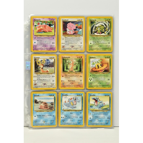 439 - COMPLETE POKEMON NEO GENESIS SET, condition ranges from lightly played to excellent