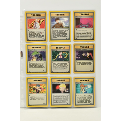 442 - COMPLETE POKEMON GYM CHALLENGE SET, condition ranges from lightly played to excellent