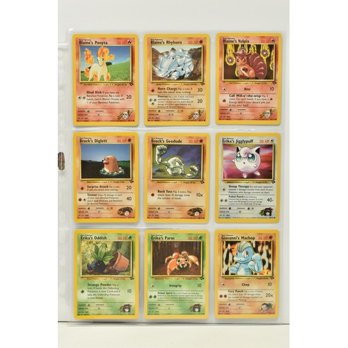 442 - COMPLETE POKEMON GYM CHALLENGE SET, condition ranges from lightly played to excellent